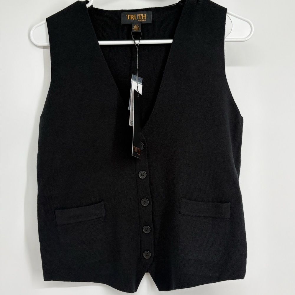 NWT‎ TRUTH BY REPUBLIC VEST